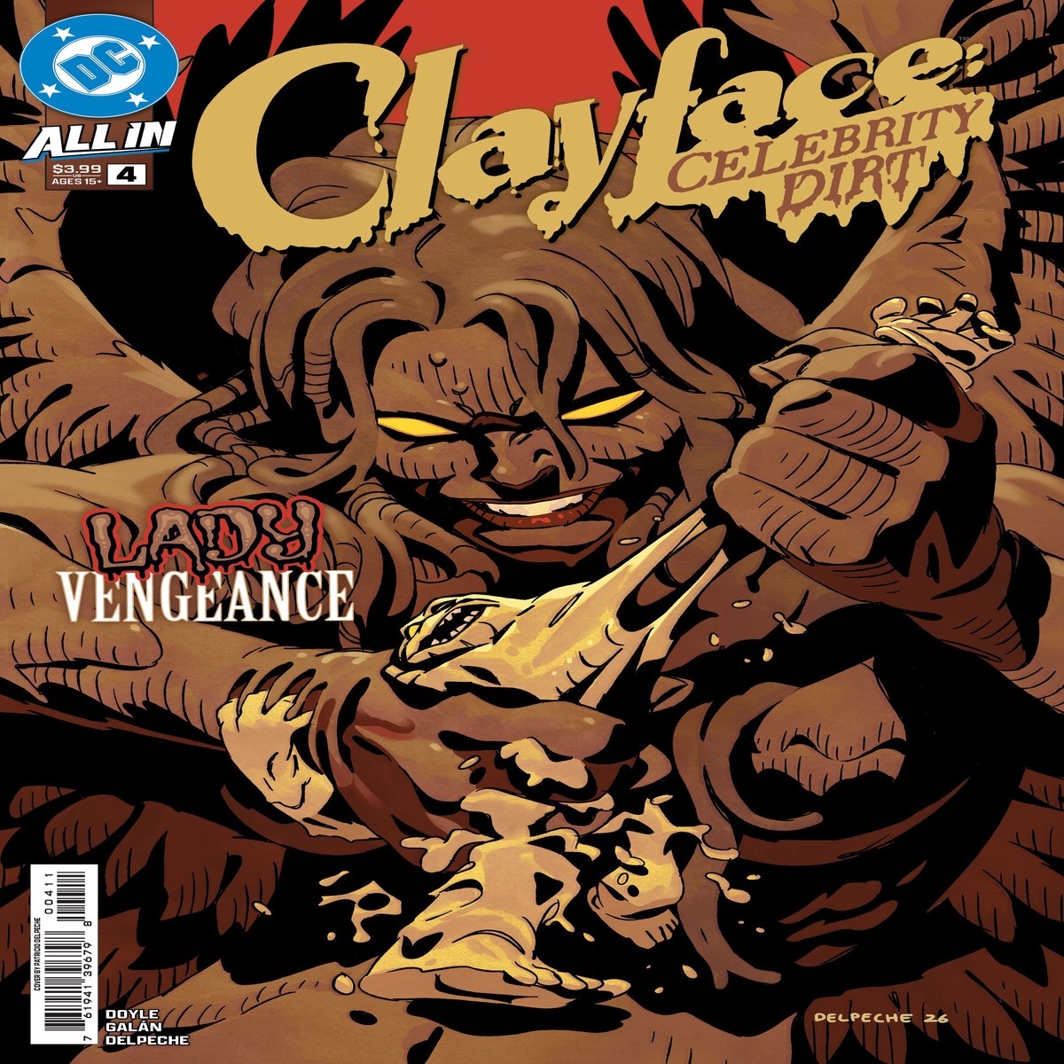 CLAYFACE CELEBRITY DIRT #4 (OF 6)