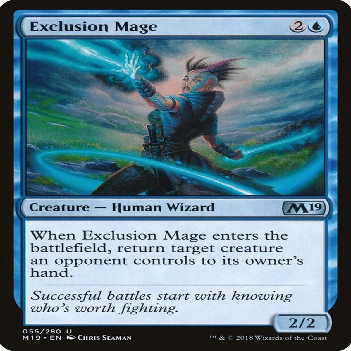 Exclusion Mage | 55 | Core Set 2019