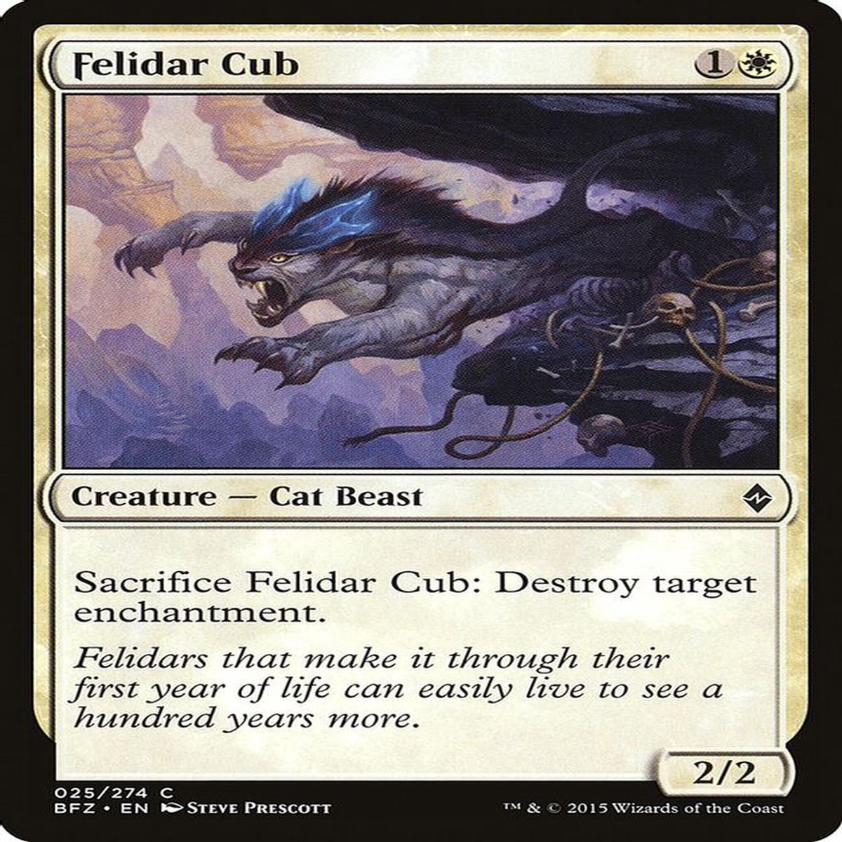 Felidar Cub | 25 | Battle for Zendikar