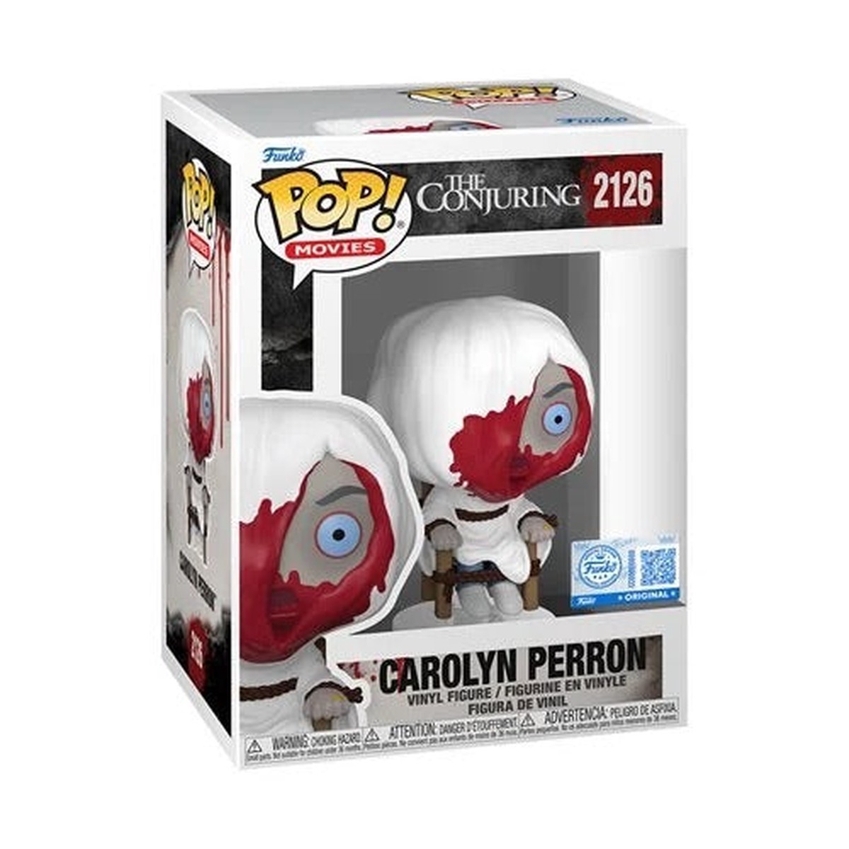Funko Pop! 2126 The Conjuring Carolyn Perron Bloody Vinyl Figure – Entertainment Earth Exclusive