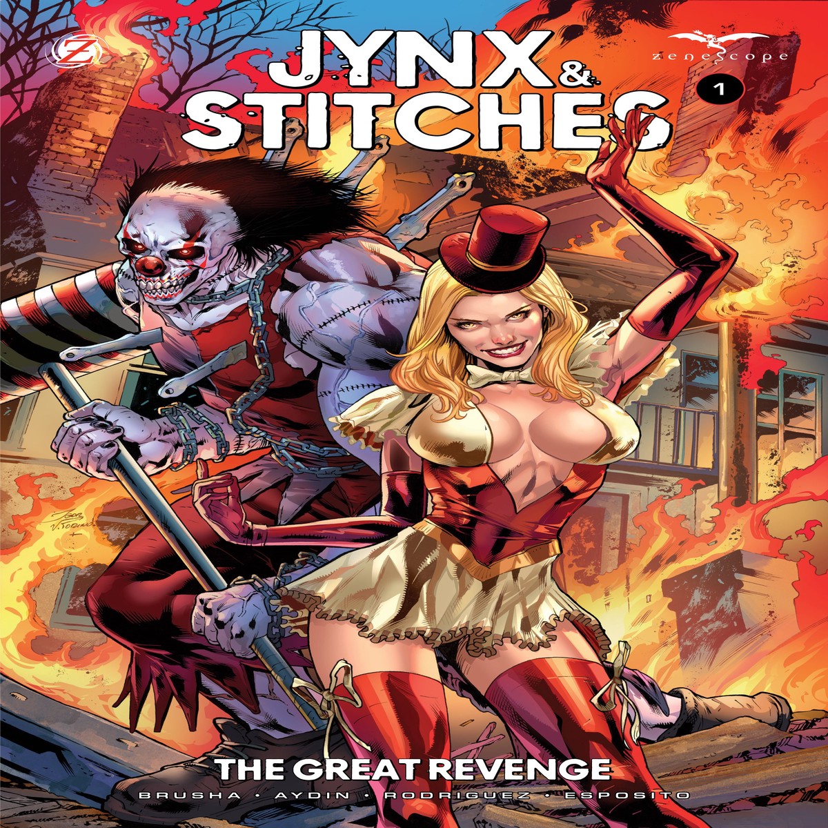 Jynx and Stitches the Great Revenge #1 (OF 3)