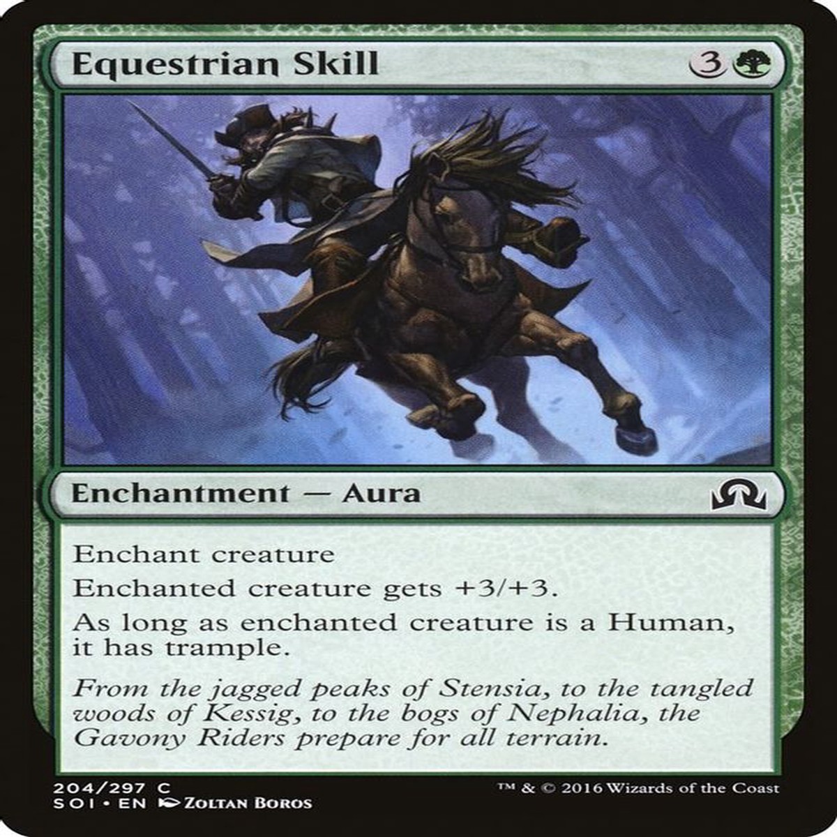 Equestrian Skill | 204 | Shadows over Innistrad