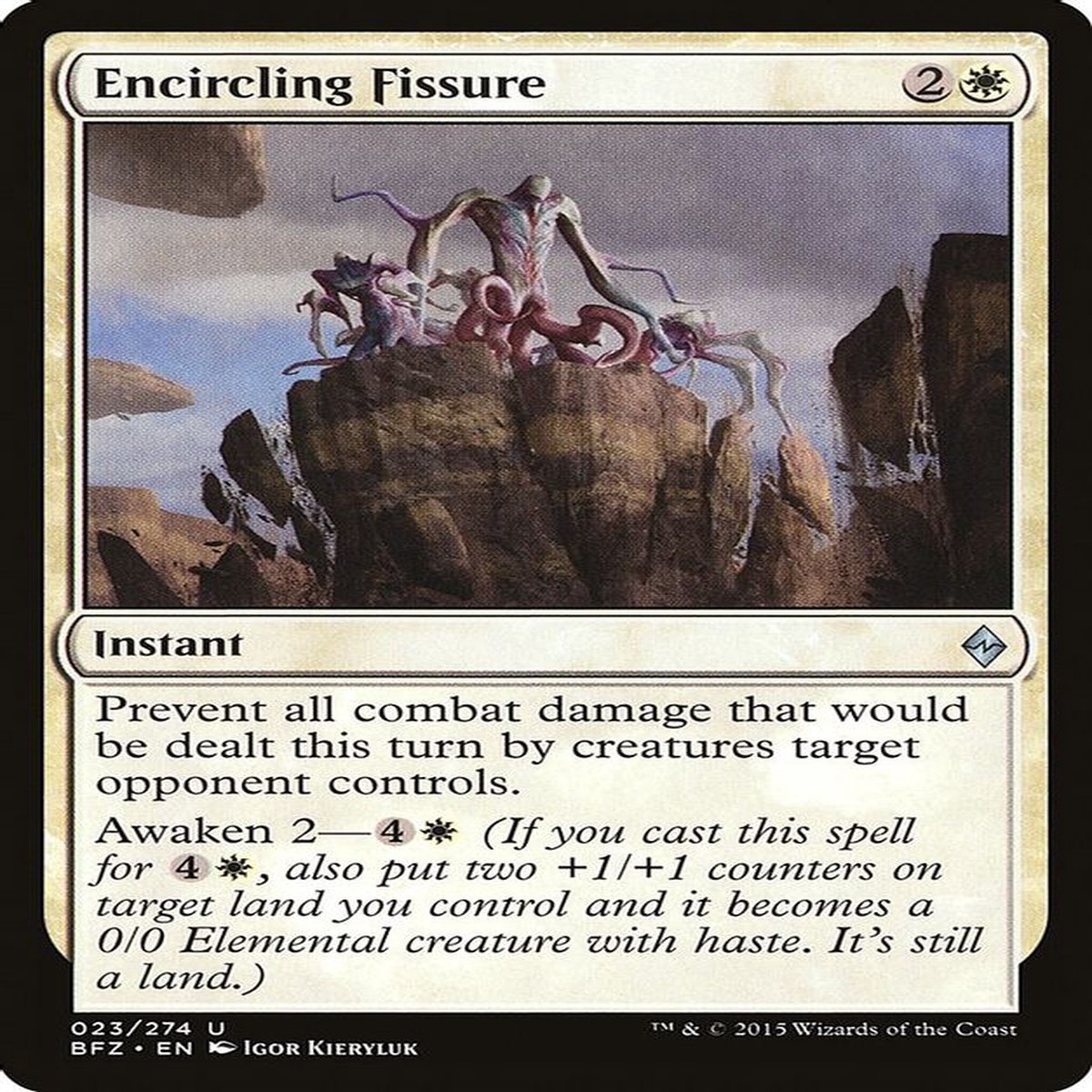 Encircling Fissure | 23 | Battle for Zendikar