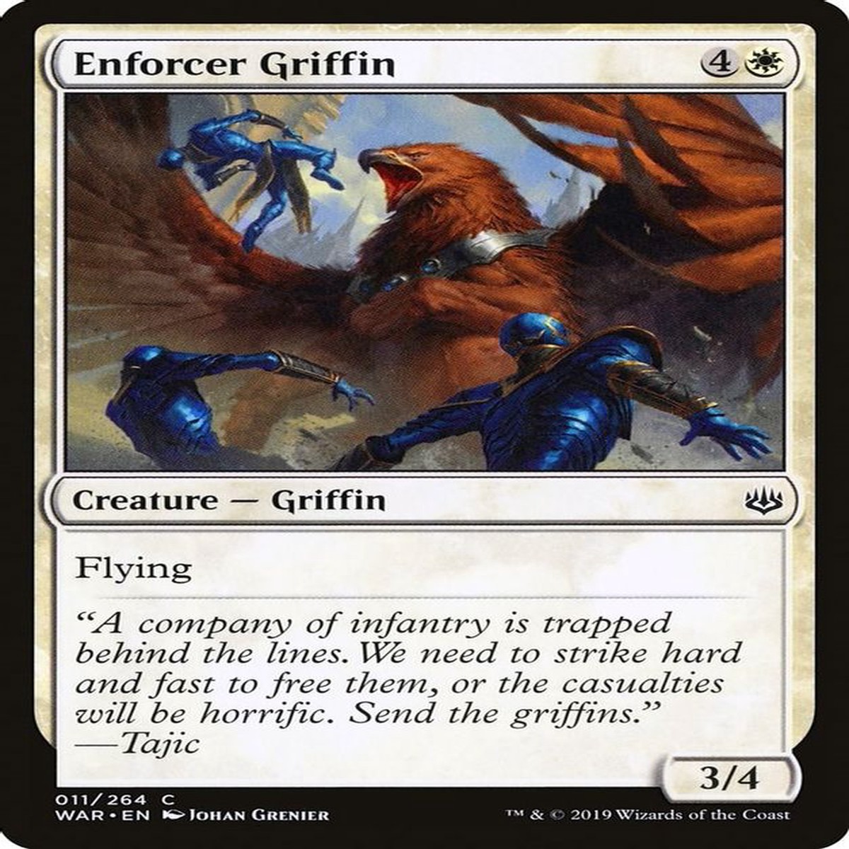 Enforcer Griffin | 11 | War of the Spark
