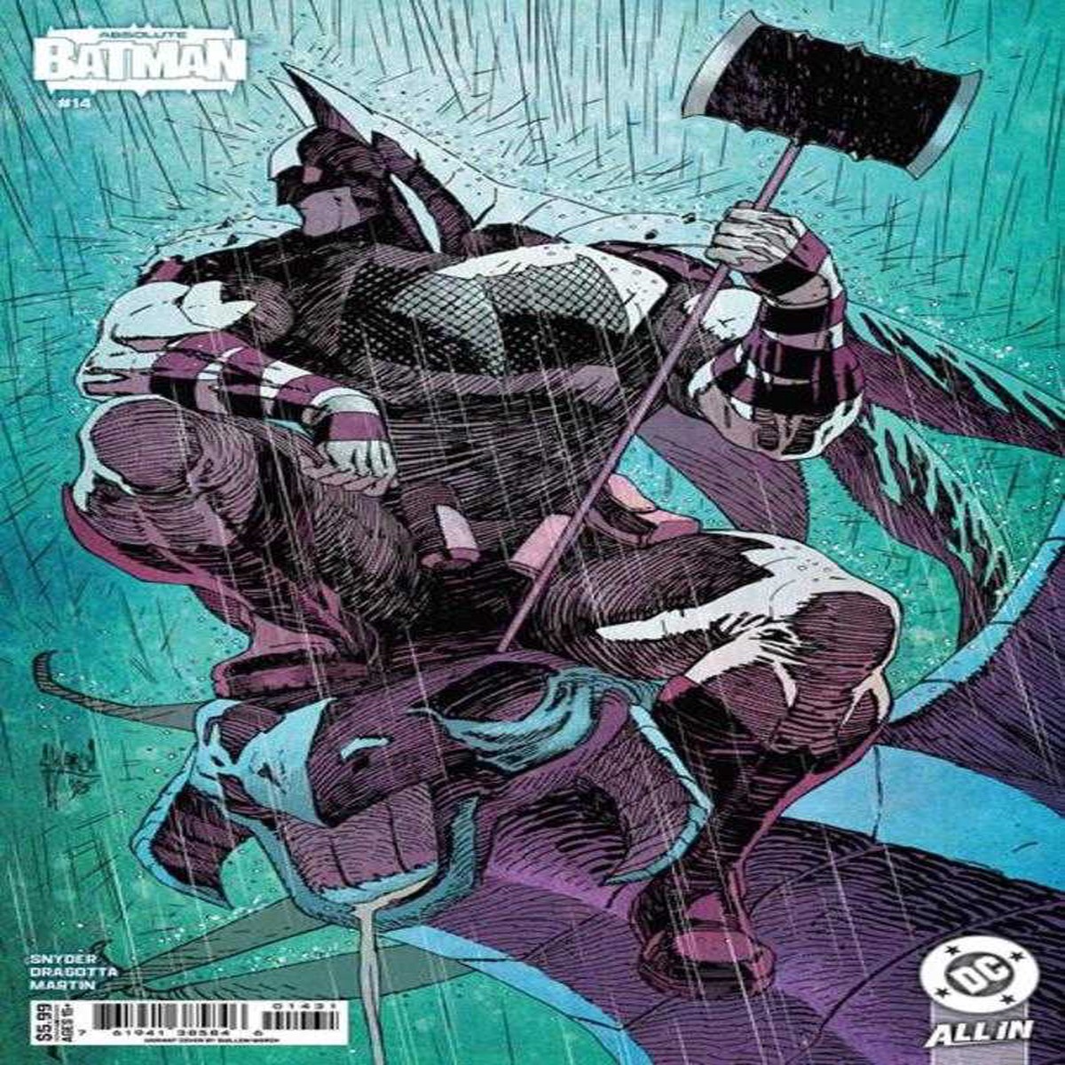 Absolute Batman #14 Cover C Guillem March Card Stock Variant