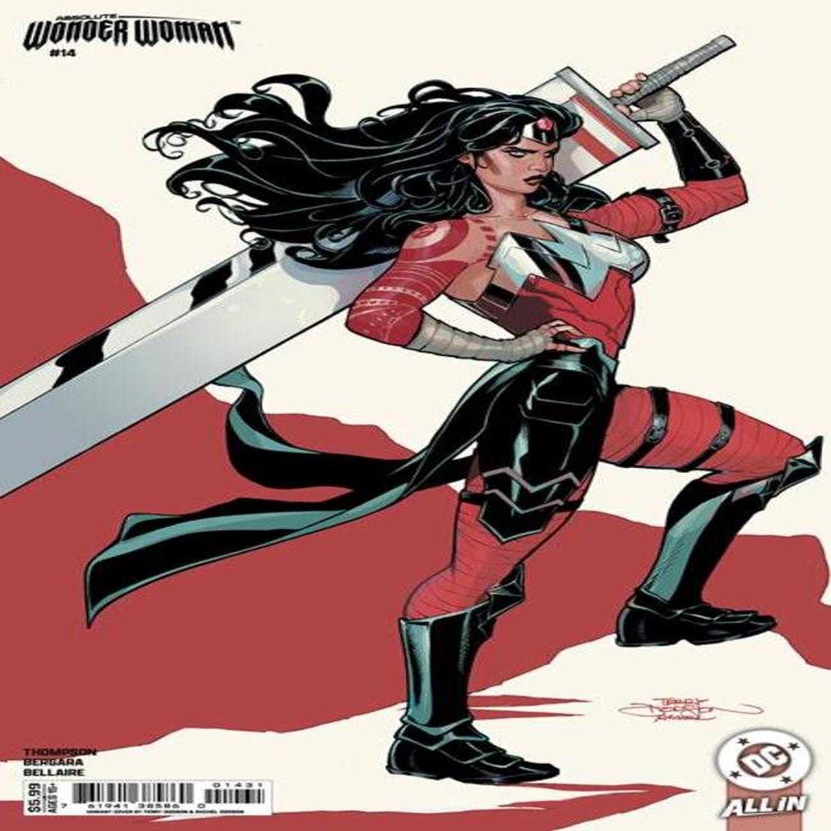 Absolute Wonder Woman #14 Cover C Terry Dodson Card Stock Variant