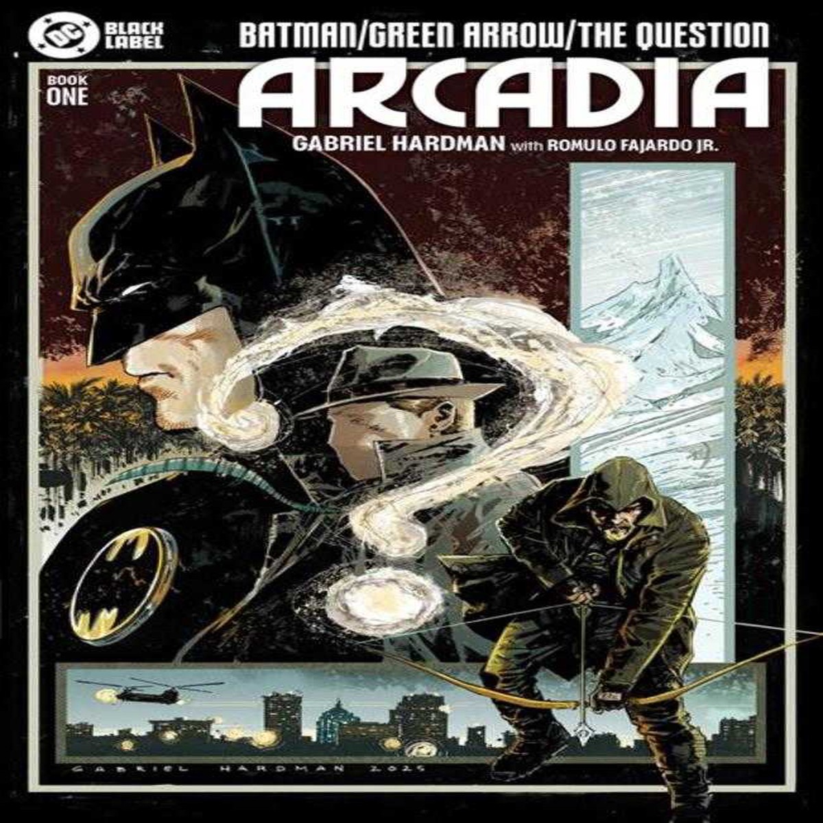 Batman Green Arrow The Question Arcadia #1 (Of 4) Cover A Gabriel Hardman (Mature)