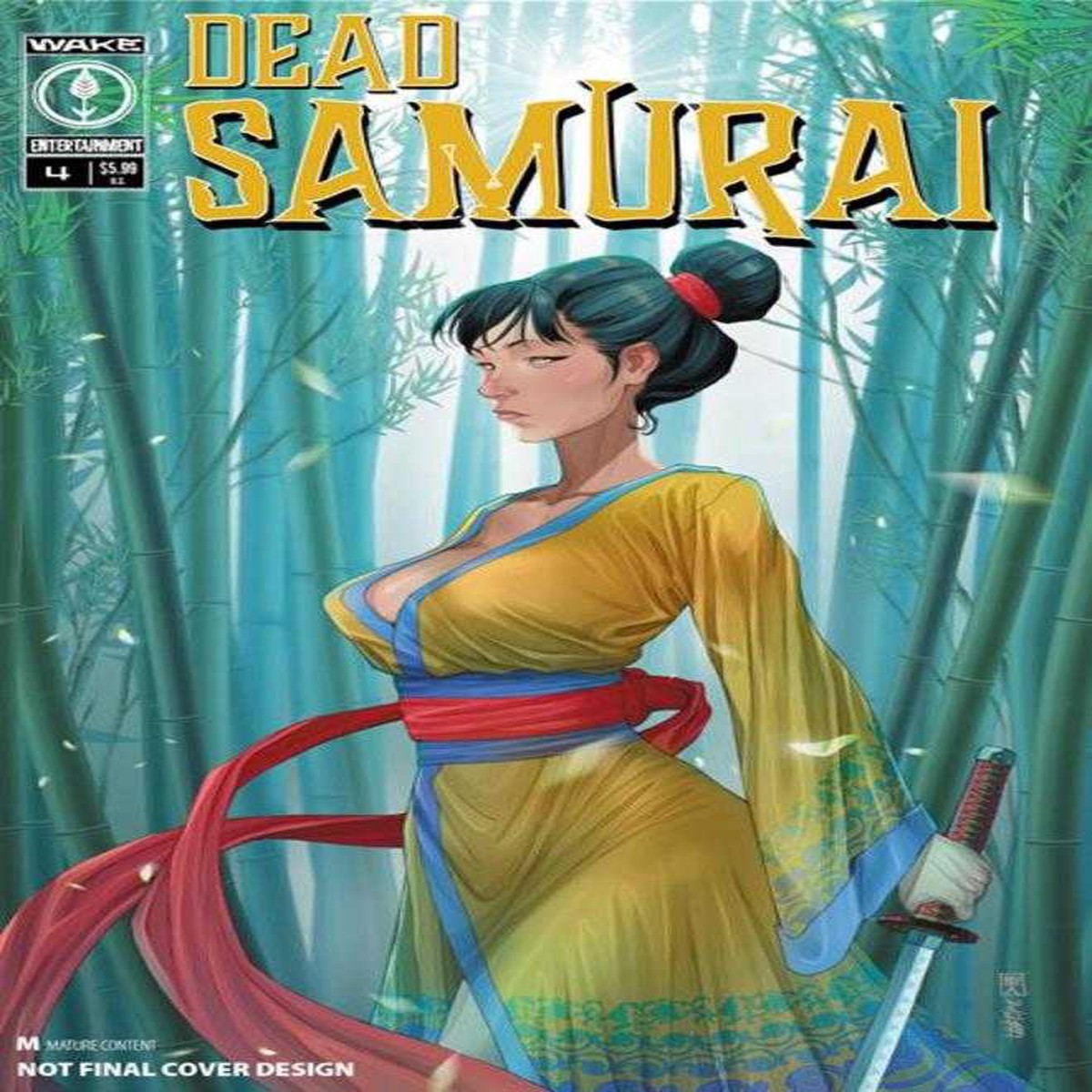 Dead Samurai #4 Cover B Will Santos Variant (Mature)