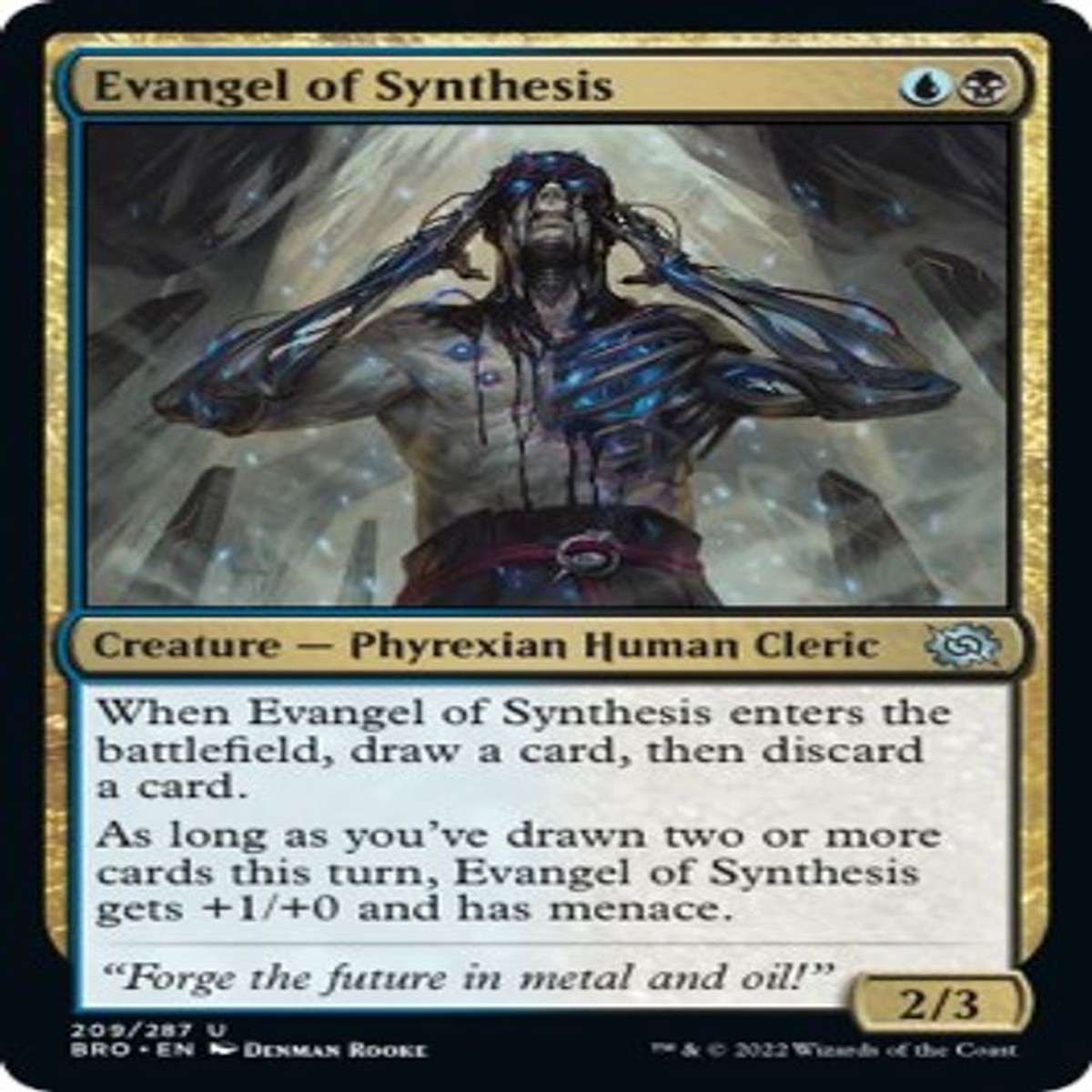 Evangel of Synthesis | 209 | The Brothers’ War