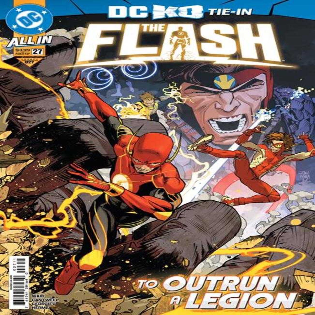 Flash #27 Cover A Dan Mora (DC K.O.)