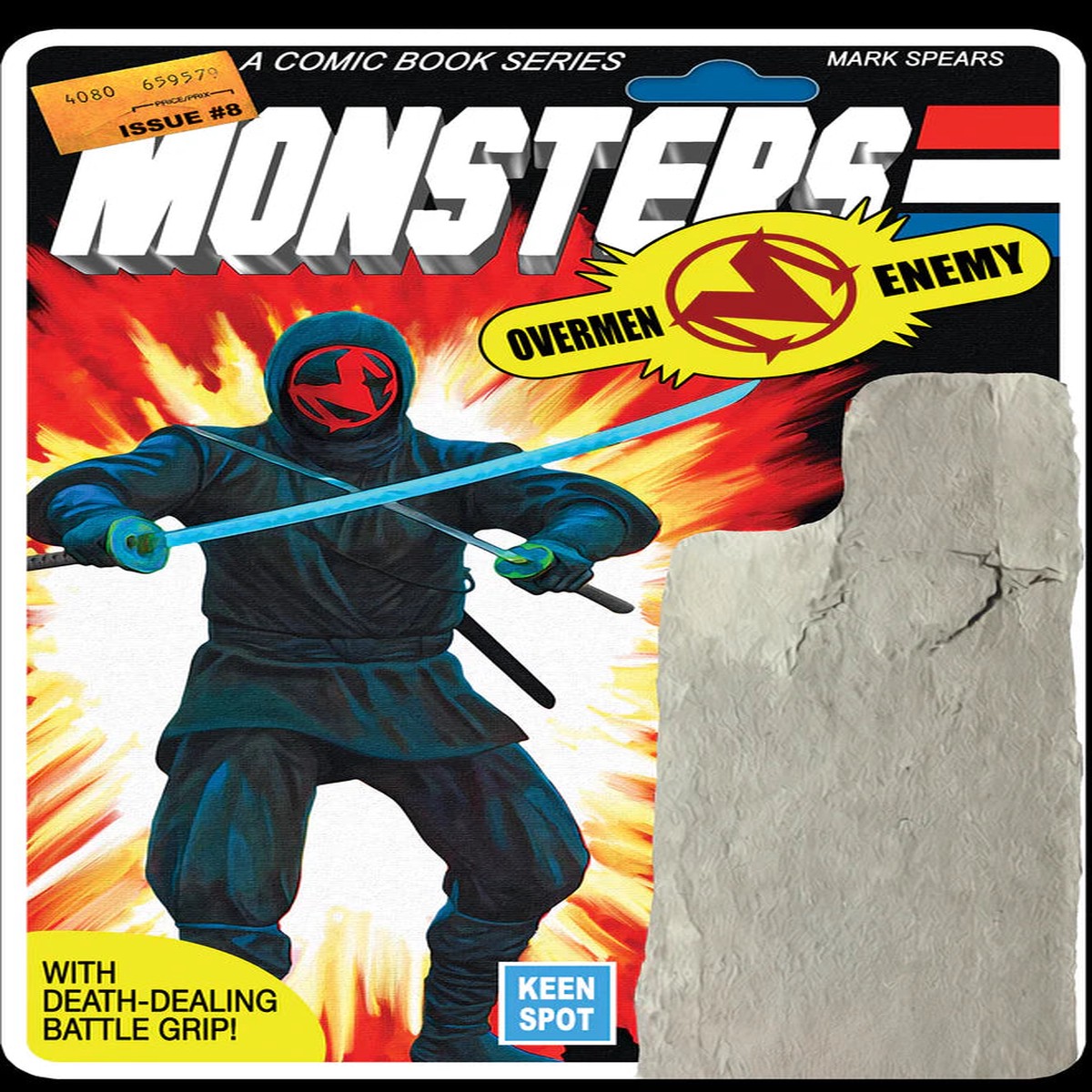 MONSTERS #8 Comic Book – Cover E (EXCLUSIVE FIGURE VAR)