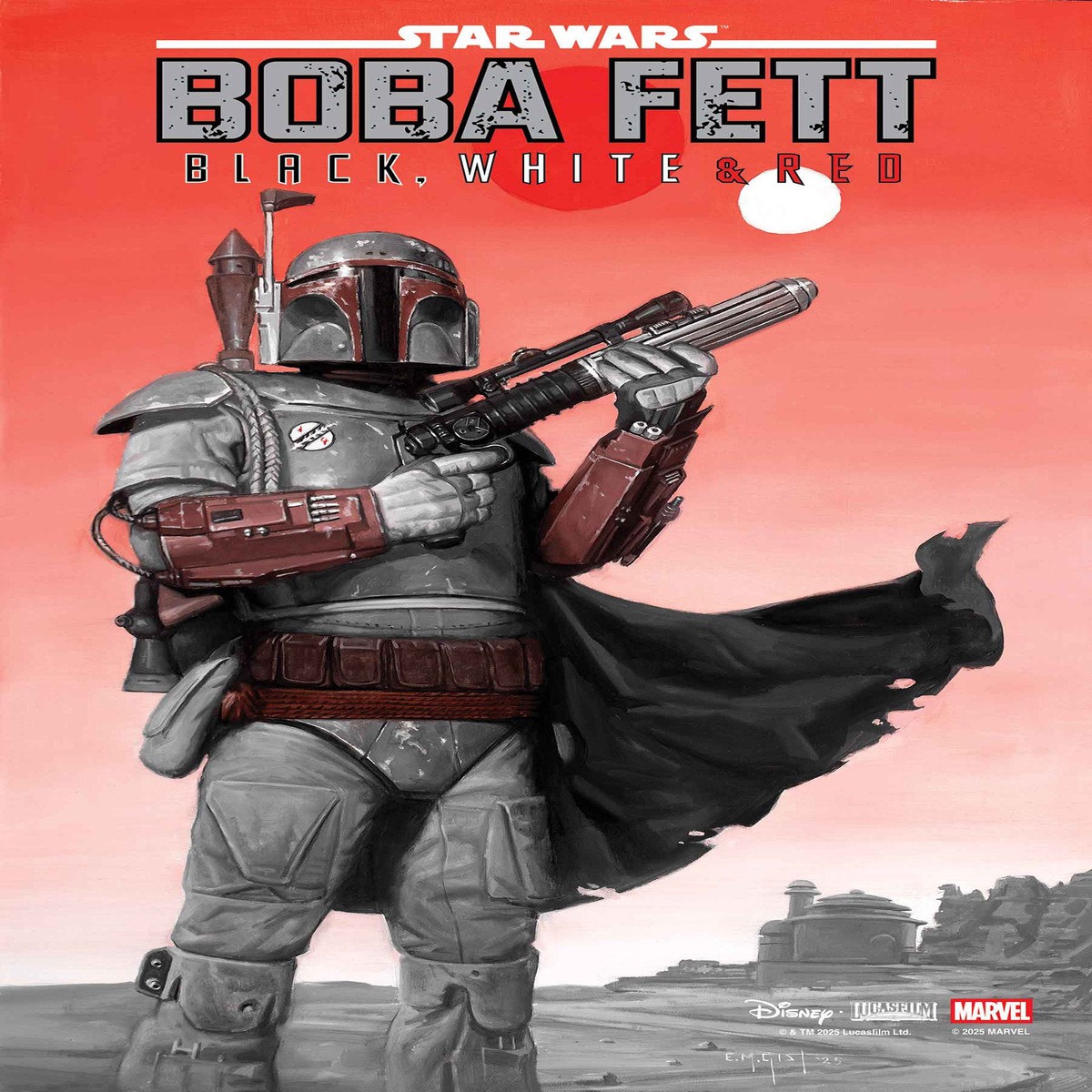 Star Wars: Boba Fett Black, White & Red #3