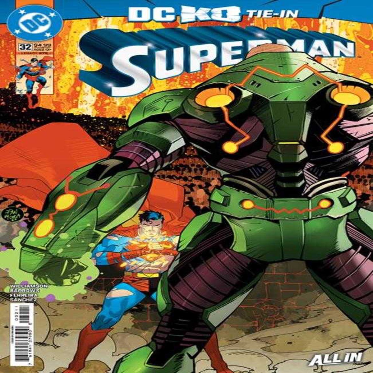 Superman #32 Cover A Dan Mora (DC K.O.)