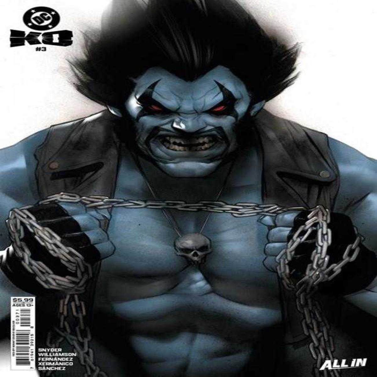 DC K.O. #3 (Of 5) Cover H Ben Oliver Face Off Card Stock Variant