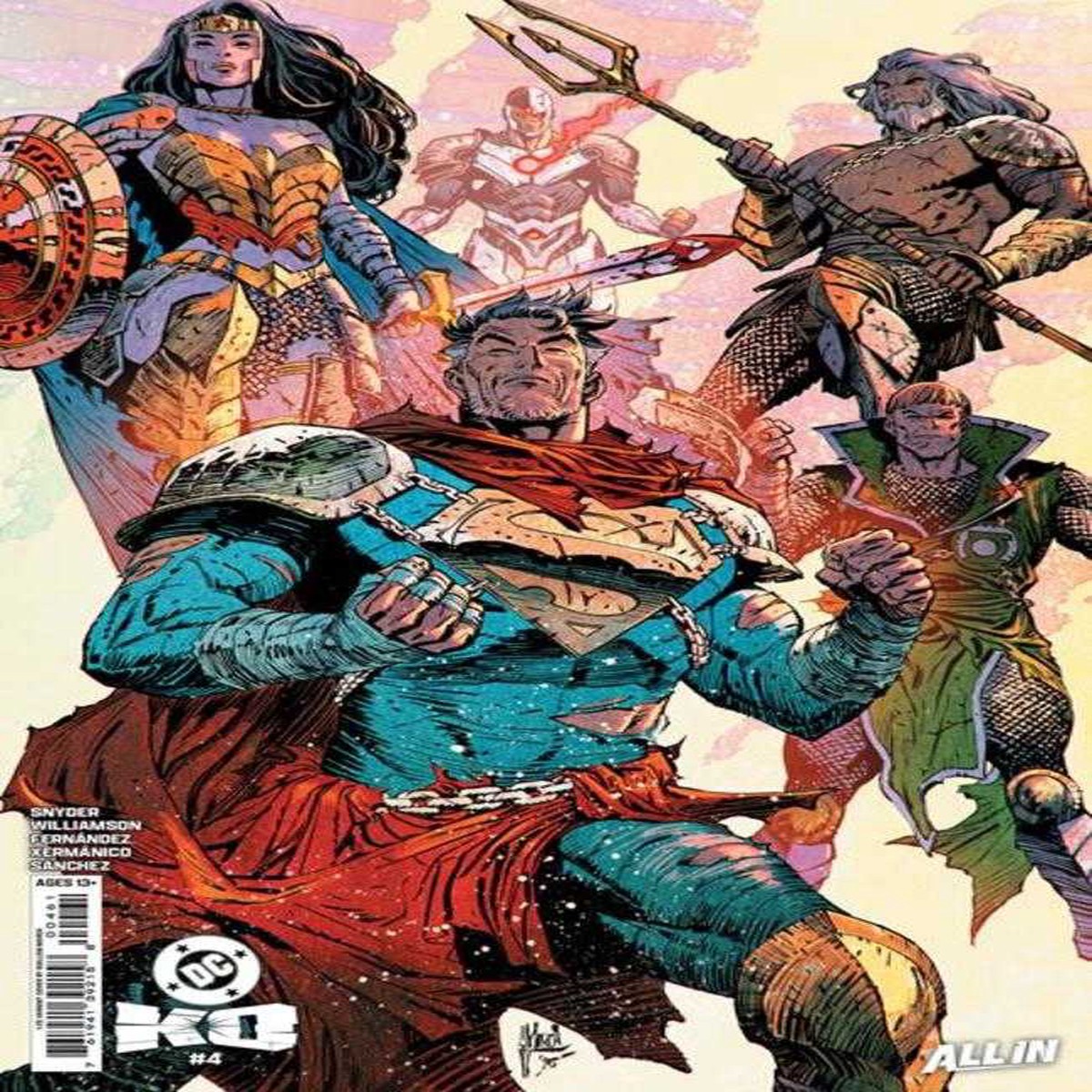 DC K.O. #4 (Of 5) Cover K 1 in 25 Guillem March (RELEASES 2/11/26)