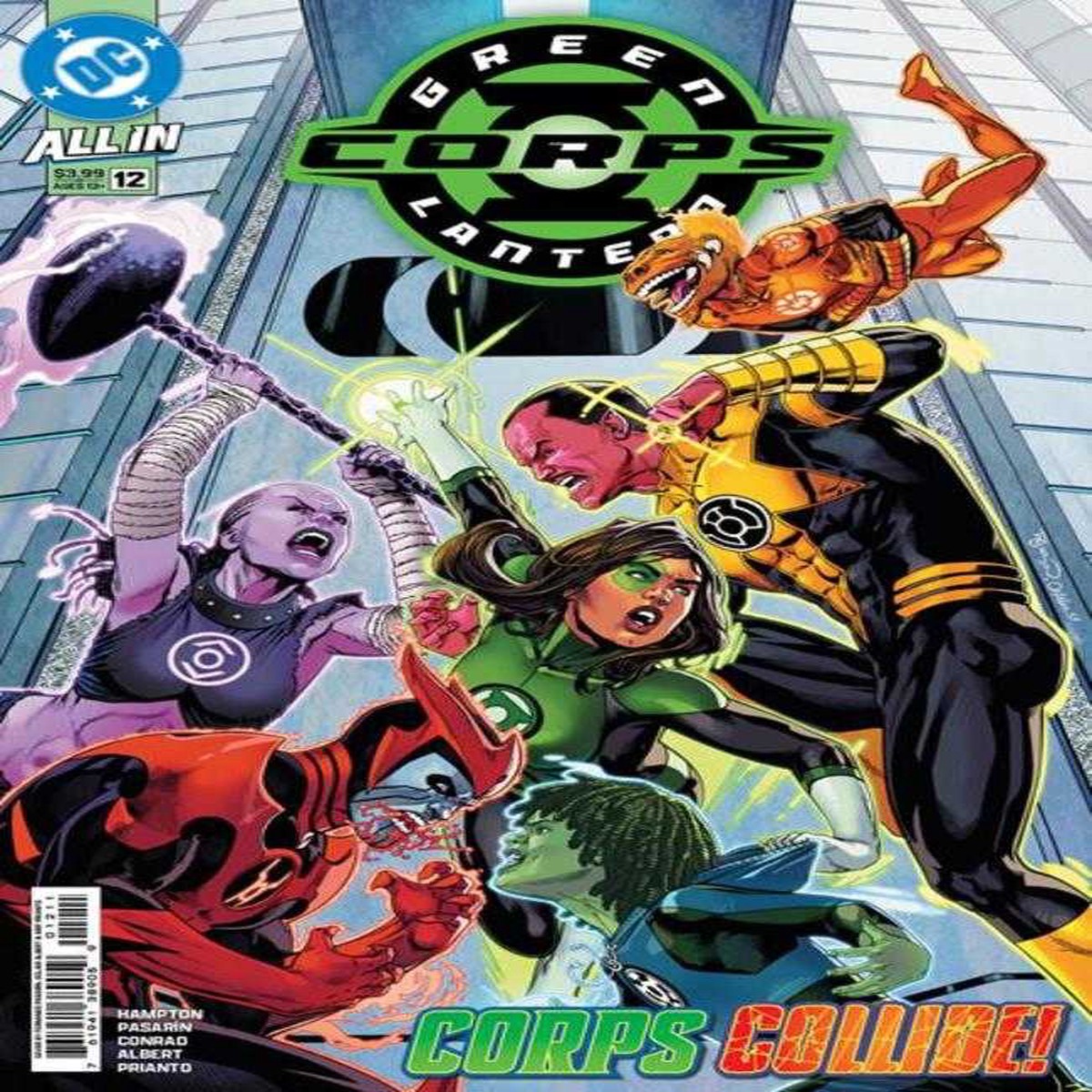 Green Lantern Corps #12 Cover A Fernando Pasarin & Oclair Albert