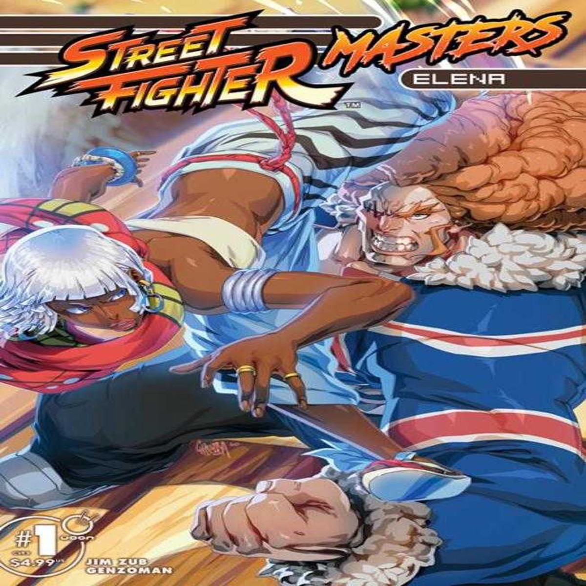Street Fighter Masters Elena #1 (One Shot) Cover B Jeffrey Chamba Cruz Variant