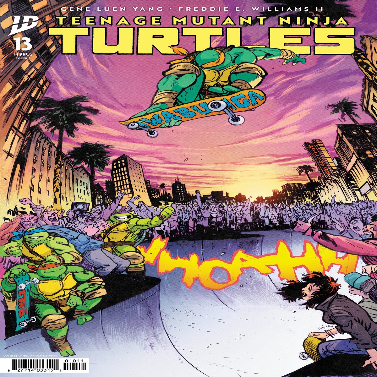 Teenage Mutant Ninja Turtles #13 Variant E (Johnson)