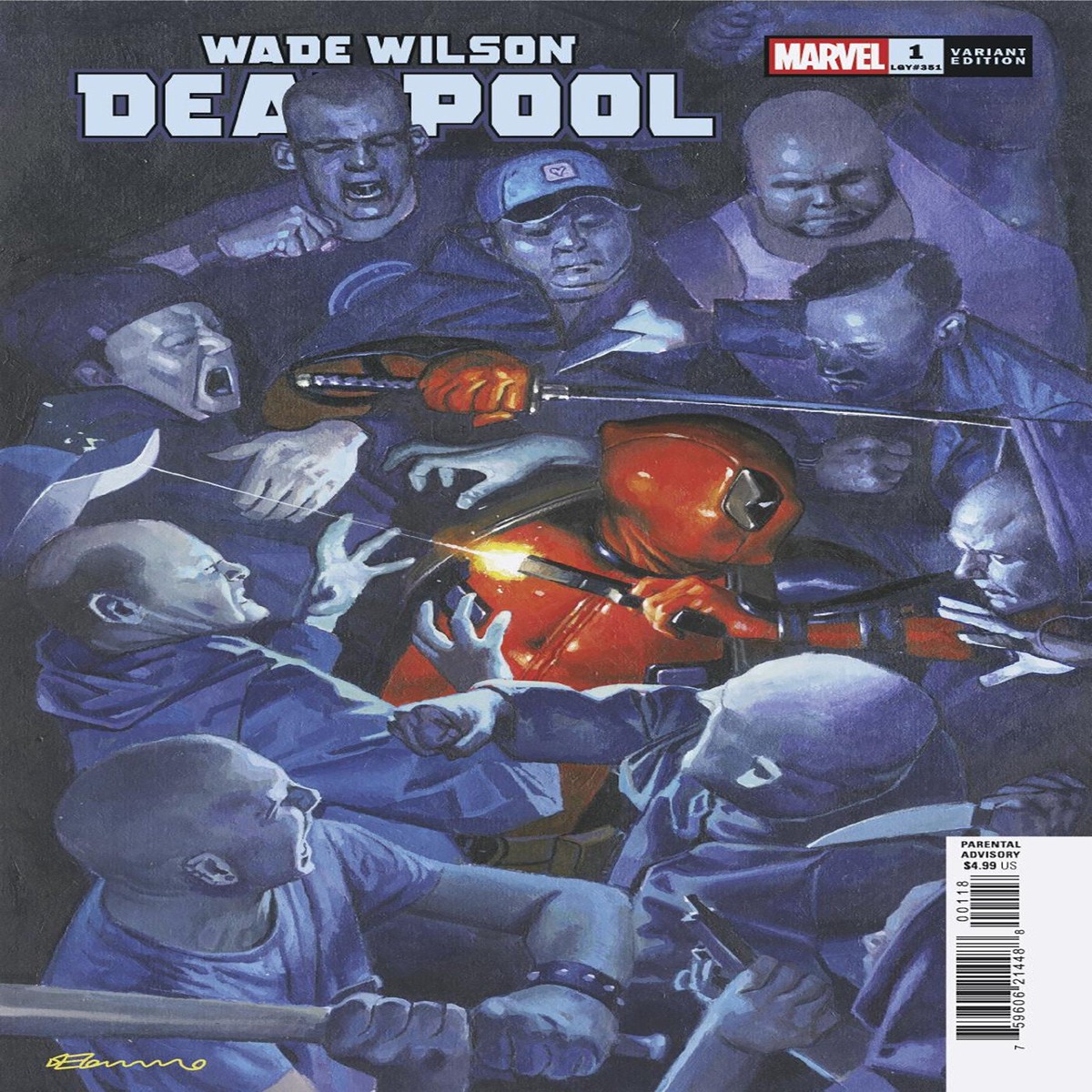Wade Wilson: Deadpool #1 Fabrizio De Tommaso 1:25
