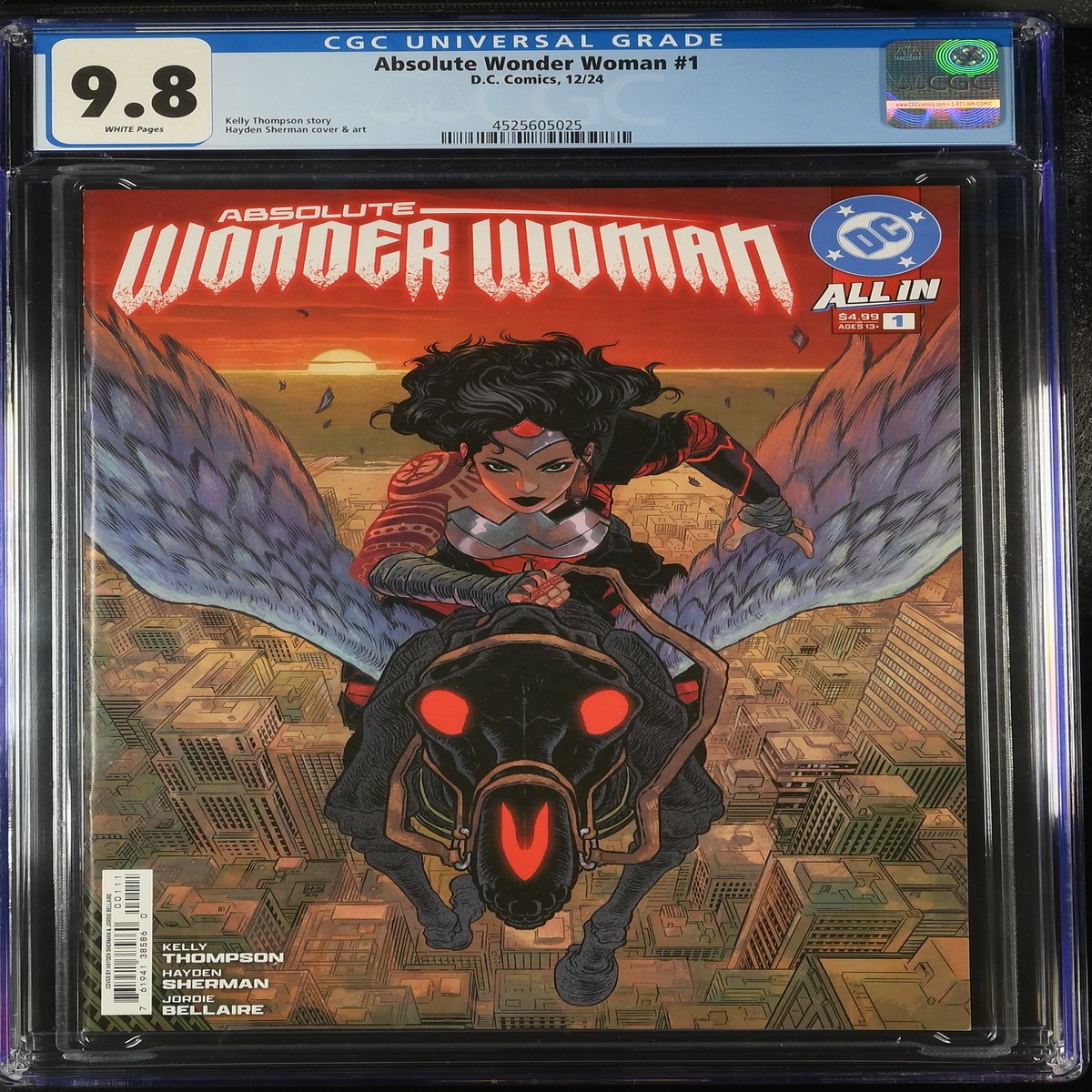 Absolute Wonder Woman #1 (2025) CGC 9.8 – 1st printing
