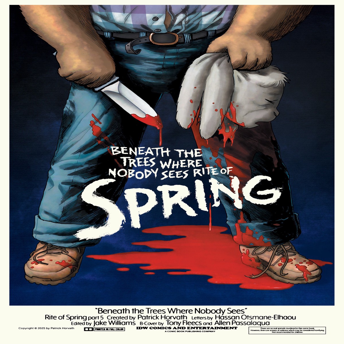 Beneath The Trees Where Nobody Sees: Rite Of Spring #5 Variant B (FleecsMovie Homage Cover)