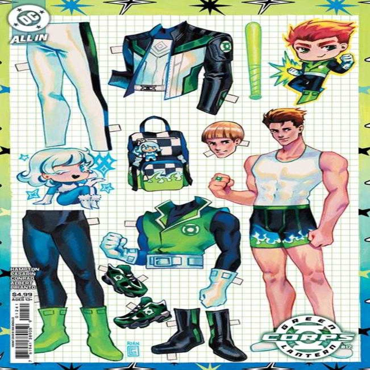 Green Lantern Corps #12 Cover B Rian Gonzales Card Stock Variant