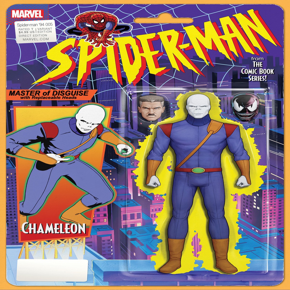 Spider-Man ’94 #5 John Tyler Christopher Action Figure Variant