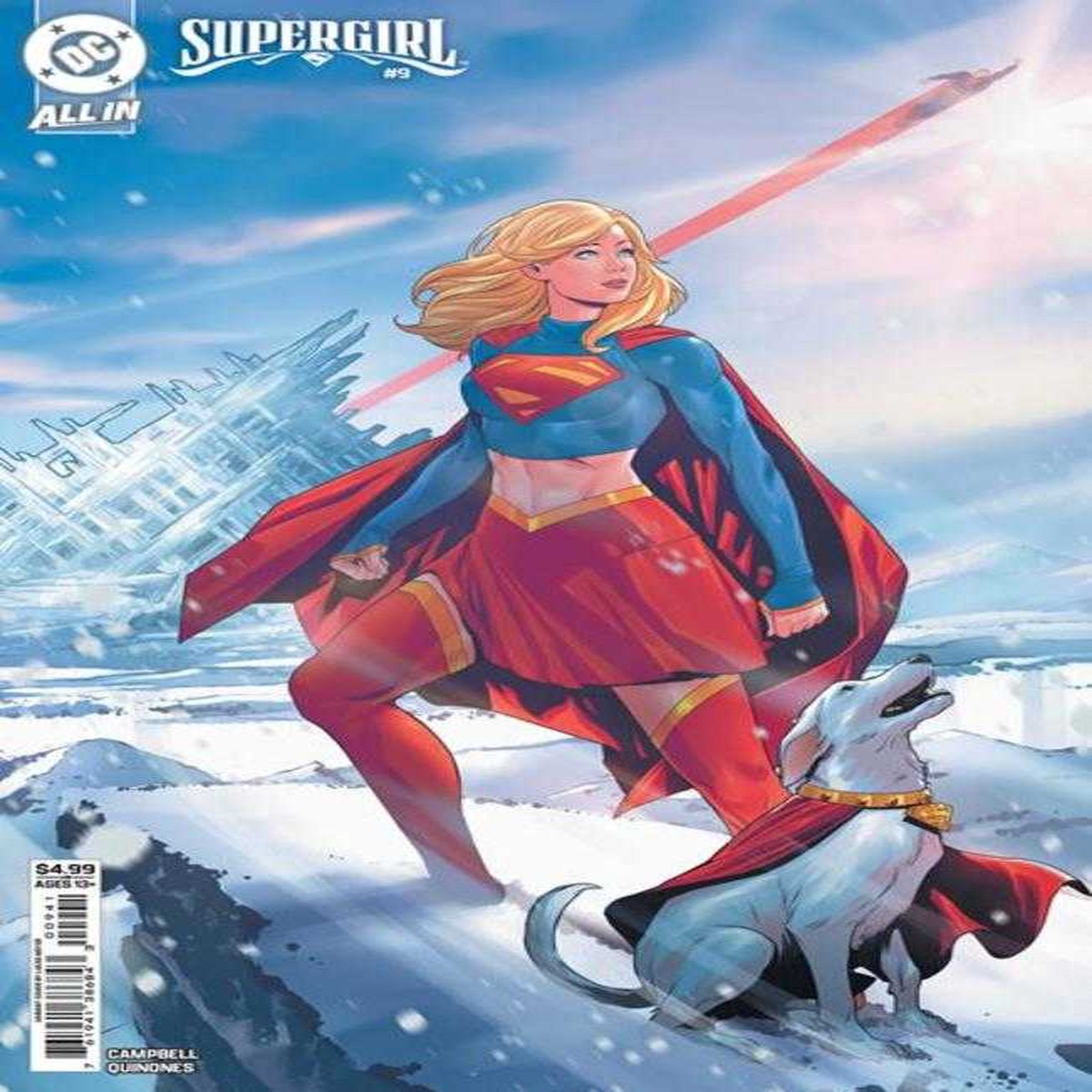 Supergirl #9 Cover D Lucas Meyer Card Stock Variant