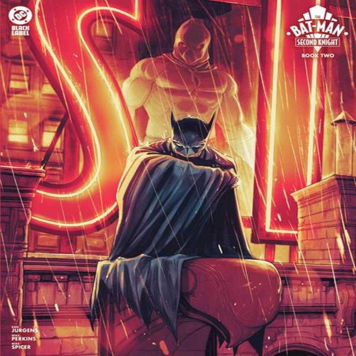 The Bat Man Second Knight #2 (Of 3) Cover C Nimit Malavia Card Stock Variant (Mature)