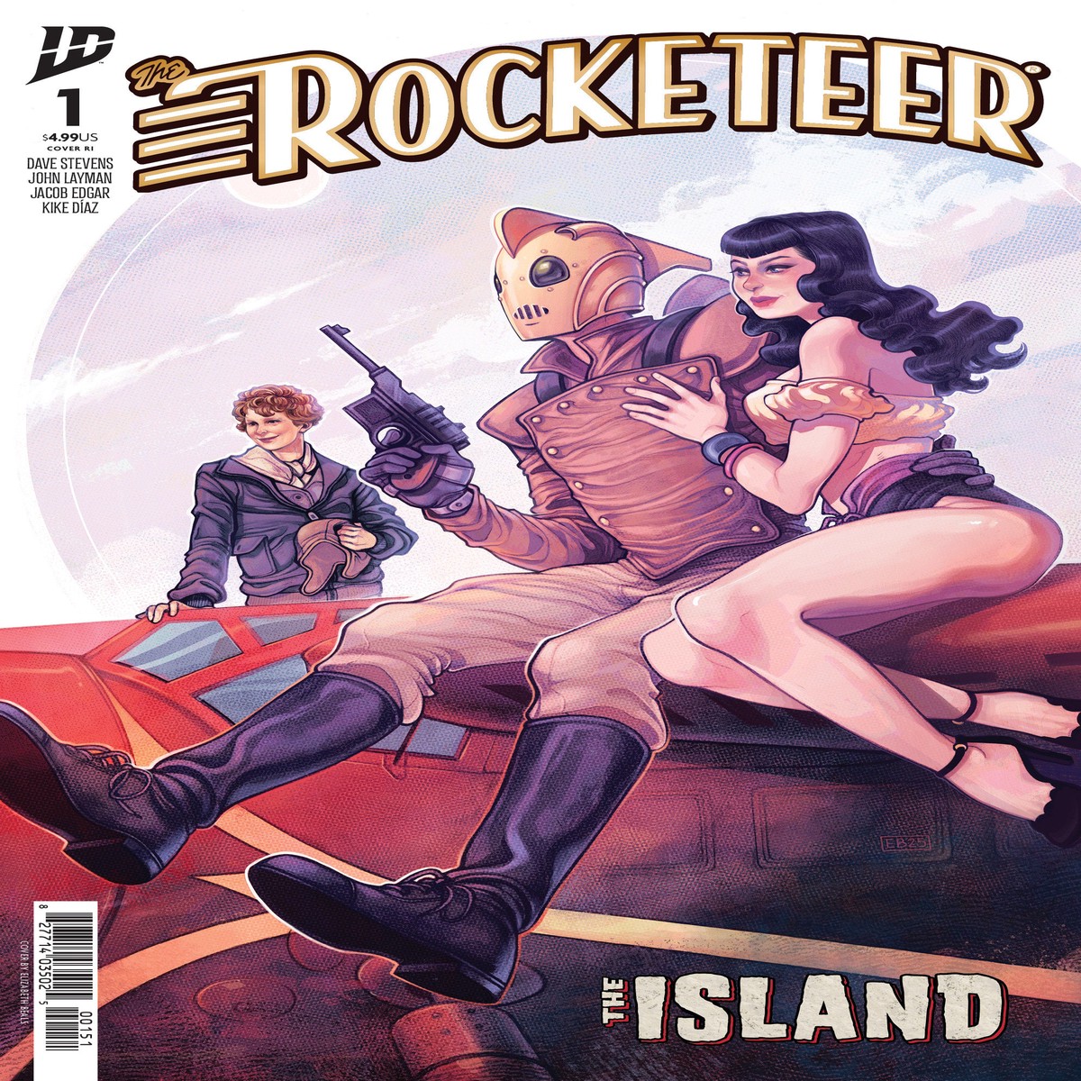 The Rocketeer: The Island #1 Variant Ri 1:25 (RELEASES 2/25/26)