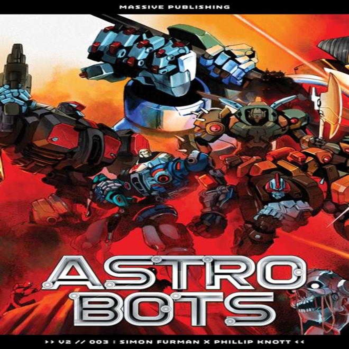 Astrobots #3 (Of 5) Cover A Phillip Knott Connecting Cover