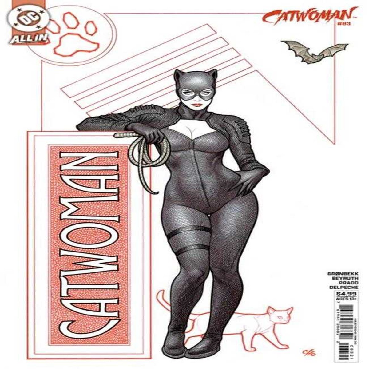 Catwoman #83 Cover B Frank Cho Card Stock Variant