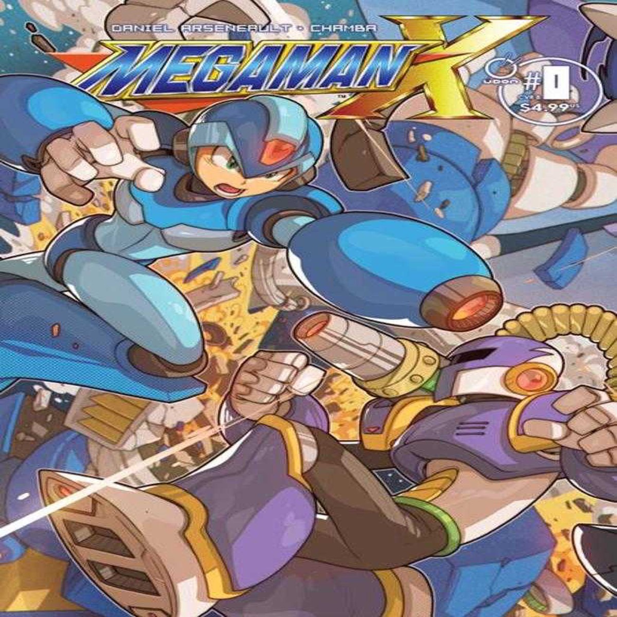 Mega Man X #0 (Of 5) Cover B Edwin Huang Variant