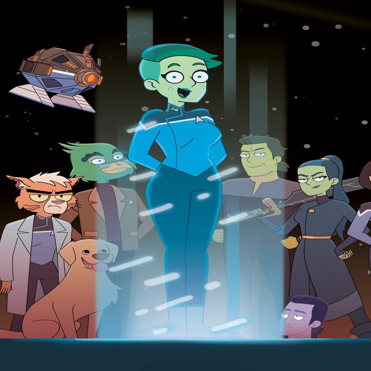 Star Trek: Lower Decks #15 Variant B (Fenoglio Connecting Variant)