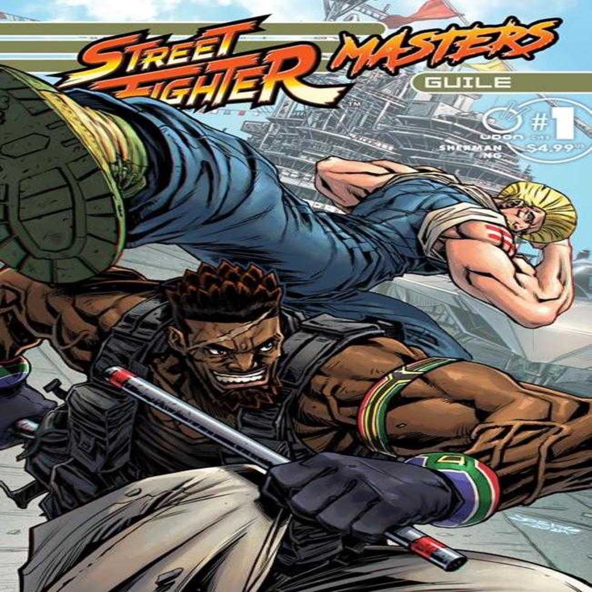 Street Fighter Masters Guile #1 (One Shot) Cover B Joe Ng Variant