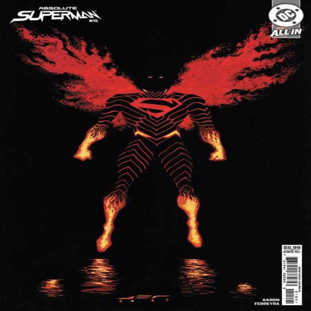 Absolute Superman #15 Cover D Juan Ferreyra Card Stock Variant