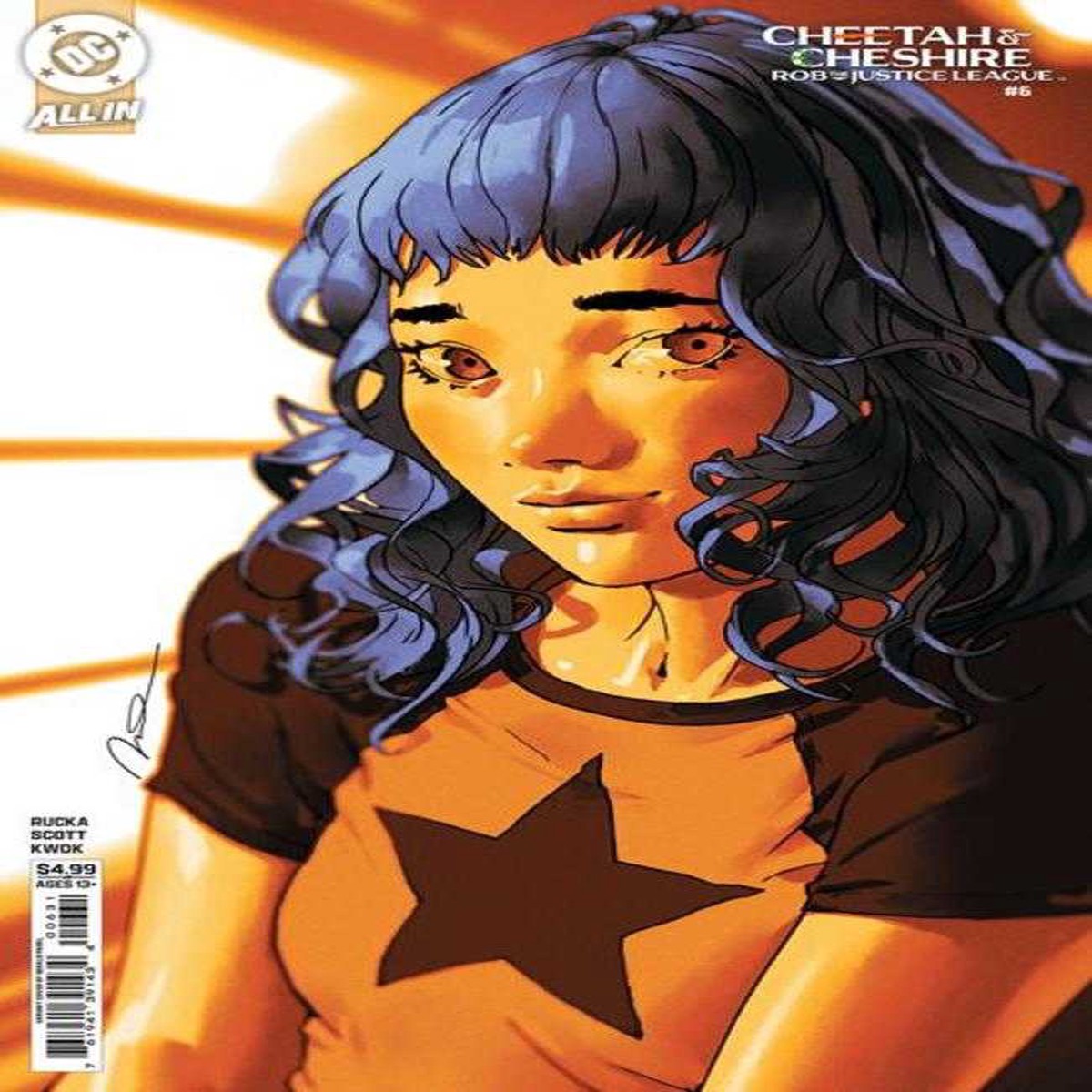 Cheetah And Cheshire Rob The Justice League #6 (Of 6) Cover B Gerald Parel Card Stock Variant
