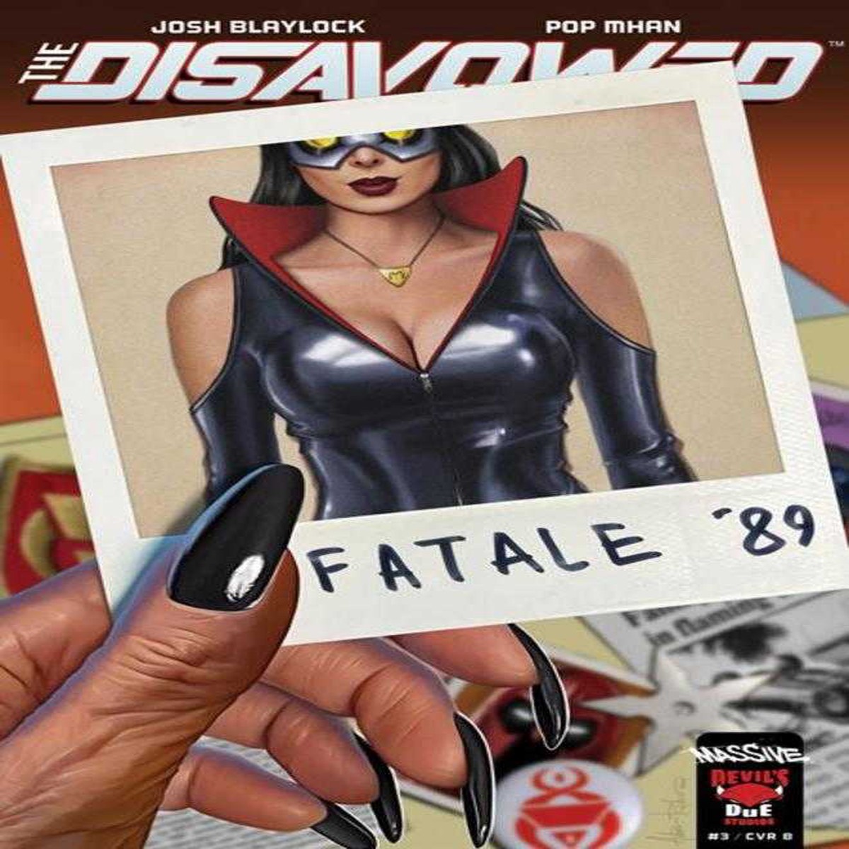 Disavowed #3 (Of 5) Cover B Adam Riches Variant (Mature)