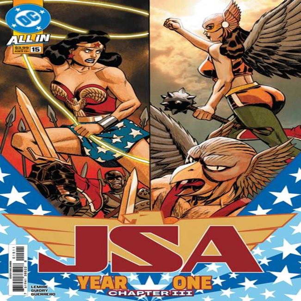 JSA #15 Cover A Dave Johnson