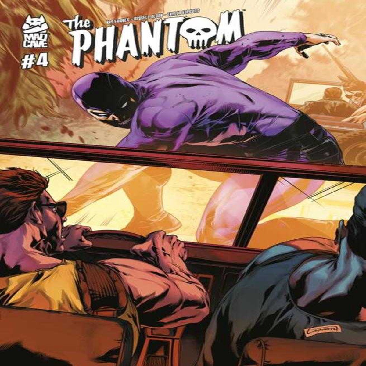 Phantom #4 Cover B Caanan White Juancho! Variant