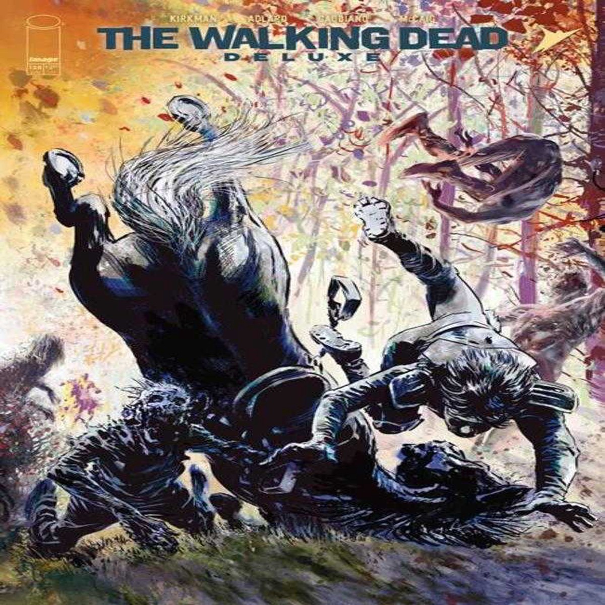 Walking Dead Deluxe #128 Cover C Steffano Gaudiano Variant (Mature)
