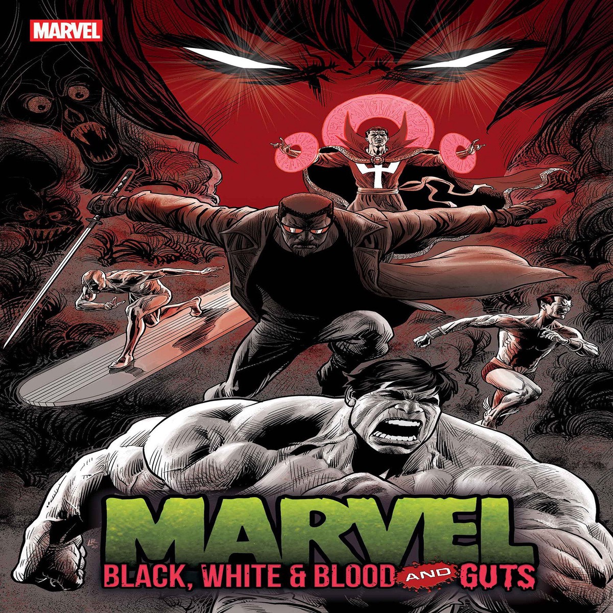 Marvel: Black, White & Blood And Guts #4