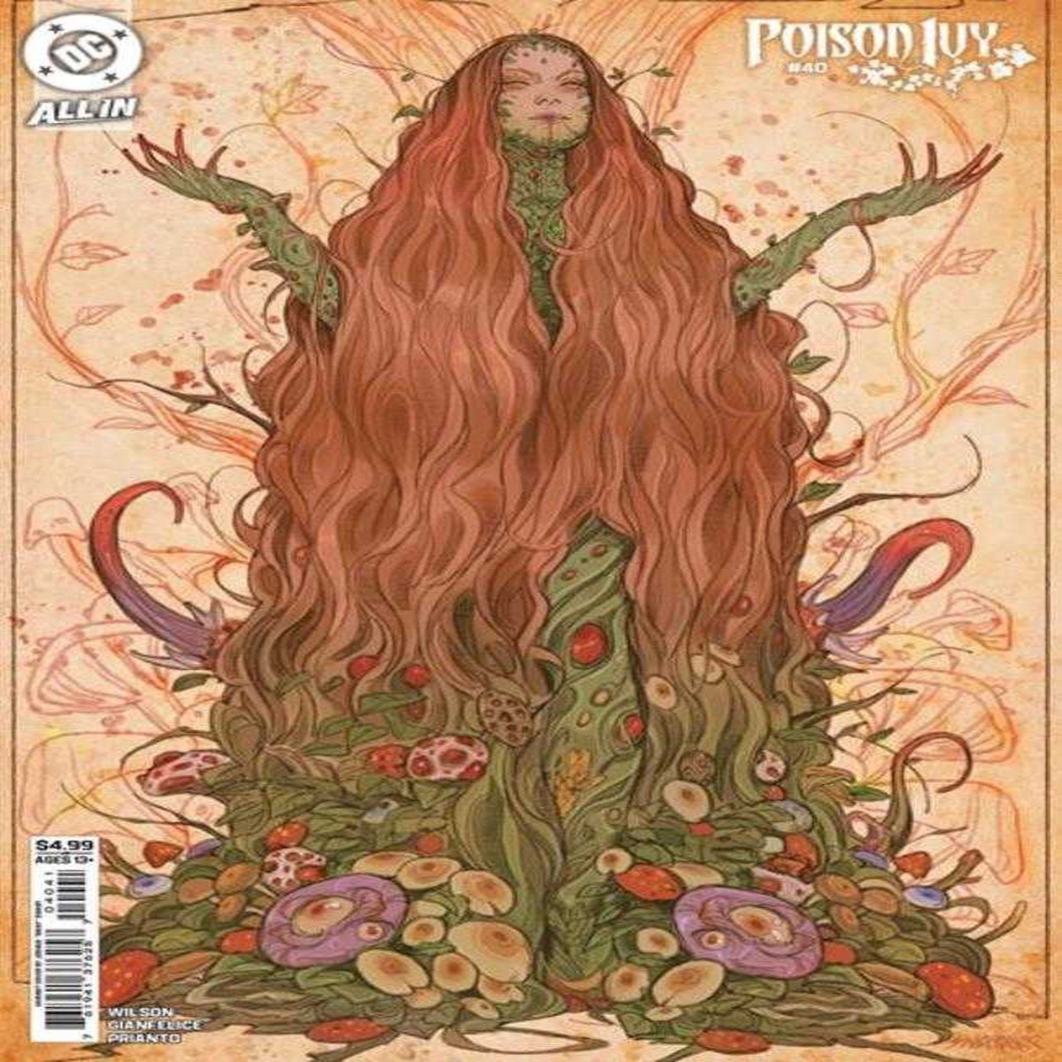 Poison Ivy #40 Cover D Joshua Sway Swaby Card Stock Variant