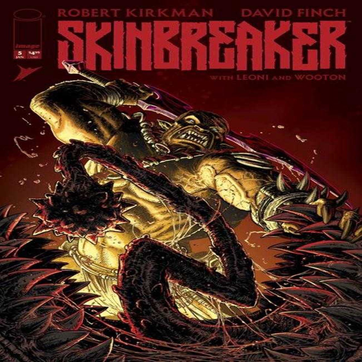 Skinbreaker #5 Cover C 1 in 10 Tony Moore