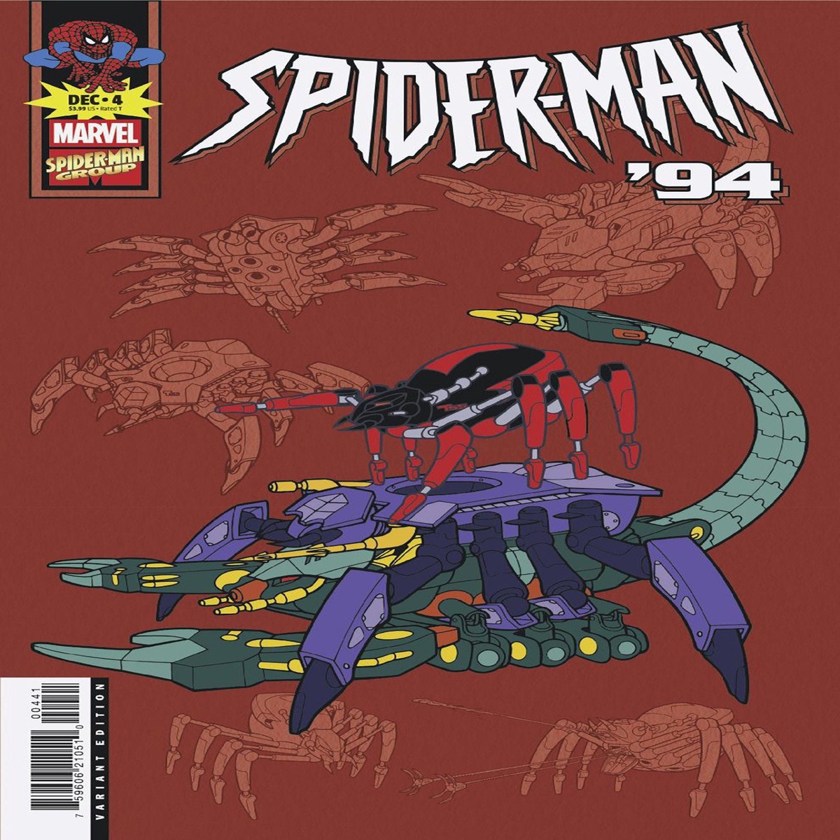 Spider-Man ’94 #4 Marvel Animation Variant