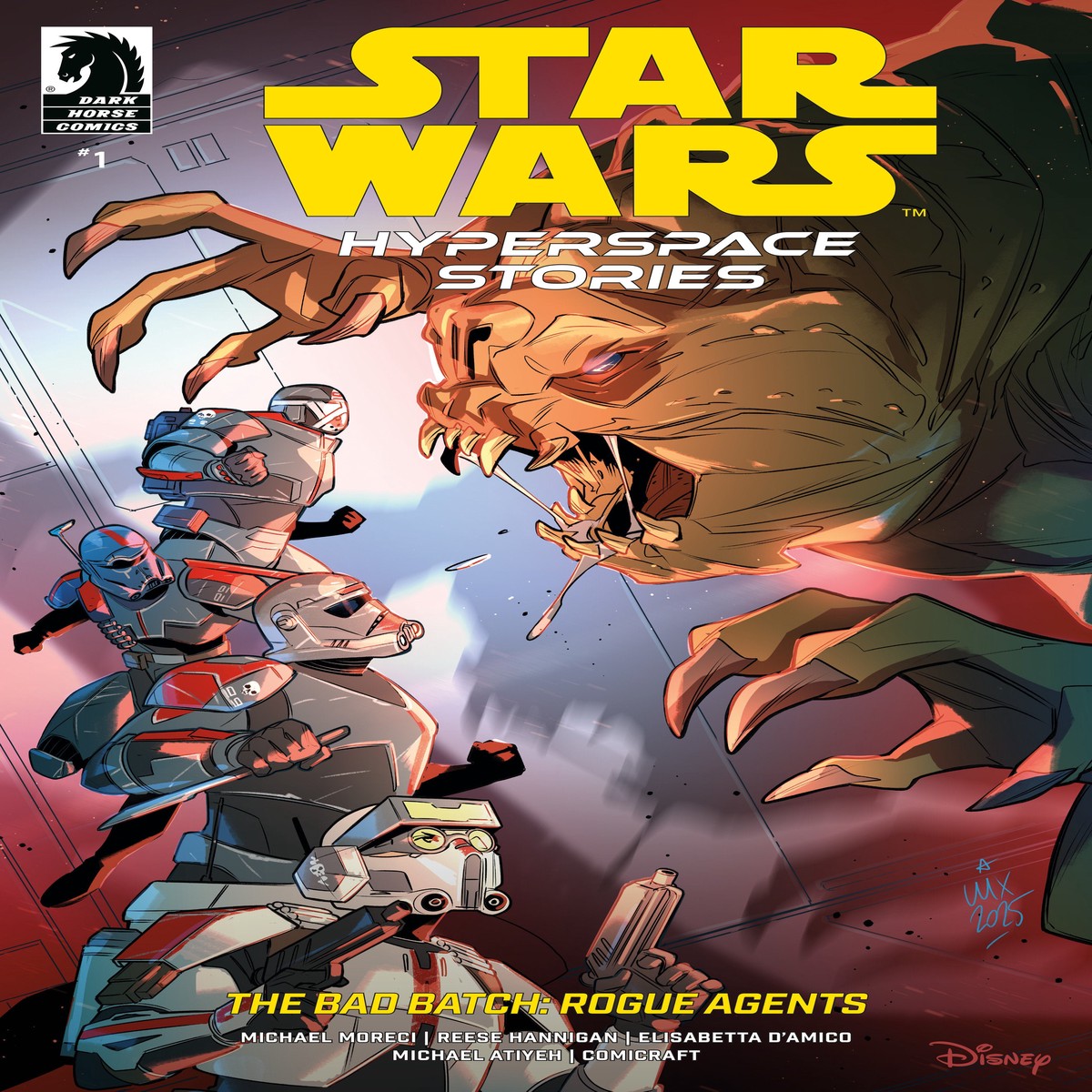 Star Wars: Hyperspace Stories: The Bad Batch Rogue Agents #1 (Cover A) (Valeria Favoccia)