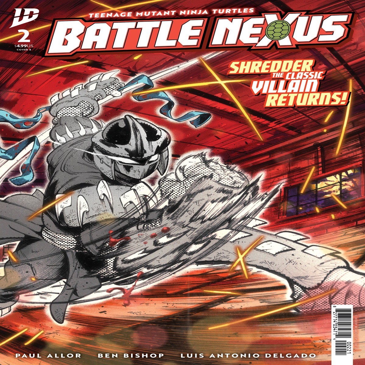Teenage Mutant Ninja Turtles: Battle Nexus #2 Variant B (Ortiz)