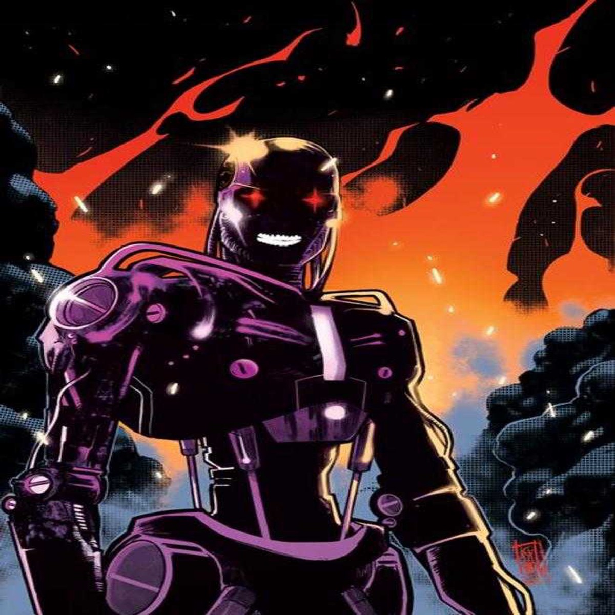 Terminator Metal #4 Cover F 1 in 10 Full Art