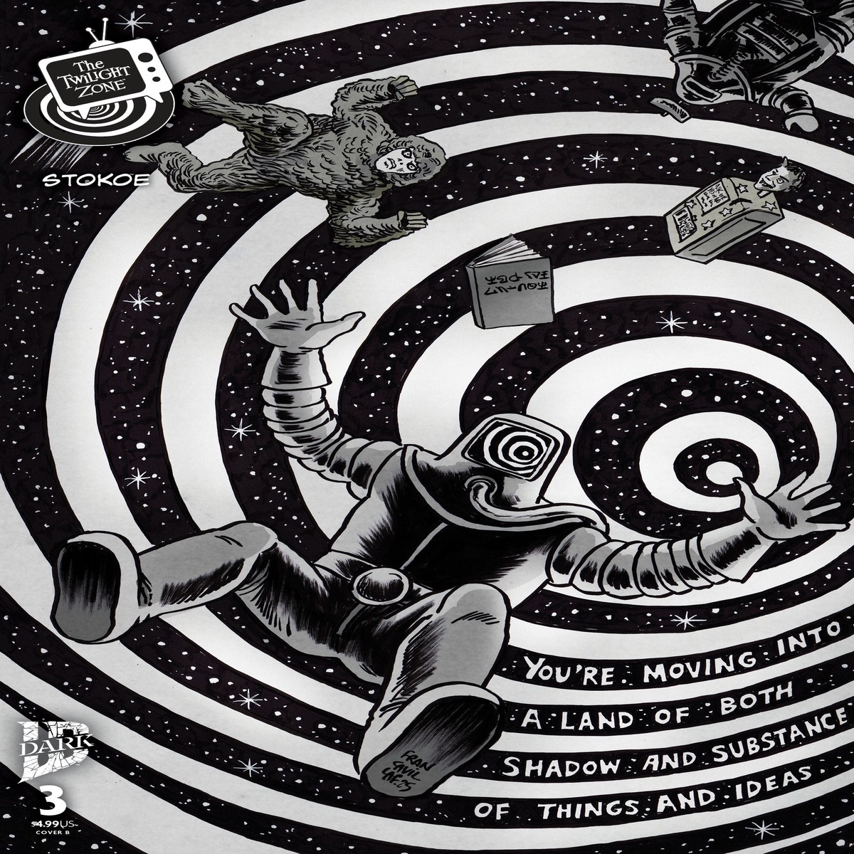 The Twilight Zone #3 Variant B (Francavilla Connecting Cover)