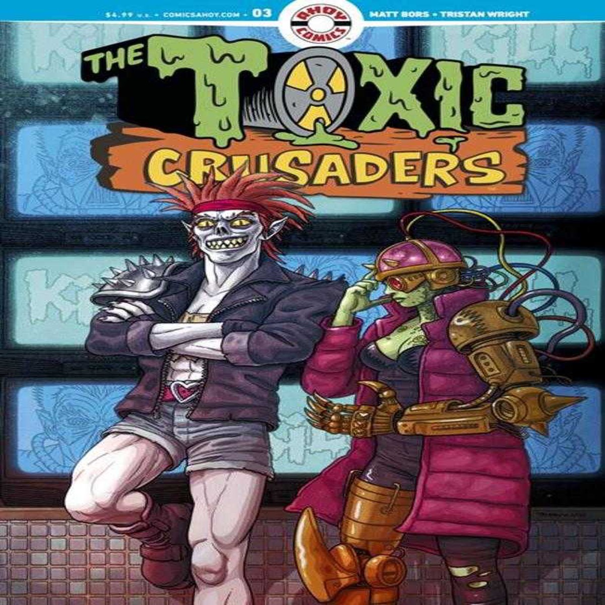 Toxic Crusaders #3 (Of 5) Cover A Tristan Wright (Mature)
